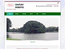Tablet Screenshot of centurywebsites.com